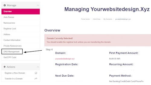 DNS management