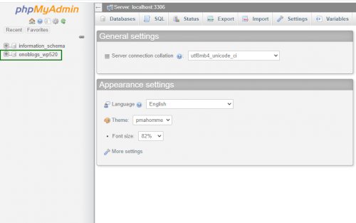 Database Tables